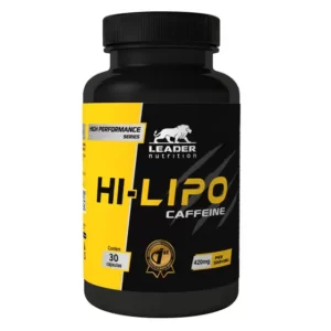 Cafeina 420 mg termogenico Hi lipo leader nutrition