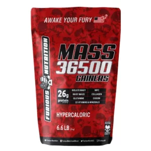 Hipercalórico Mass 36500 Gainers, 3 kg, Furious Nutrition